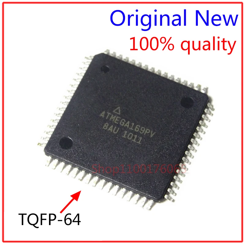 

IC ATMEGA169PV-8AU TQFP-64 Interface - serializer, solution series New original Not only sales and recycling chip (1PCS)