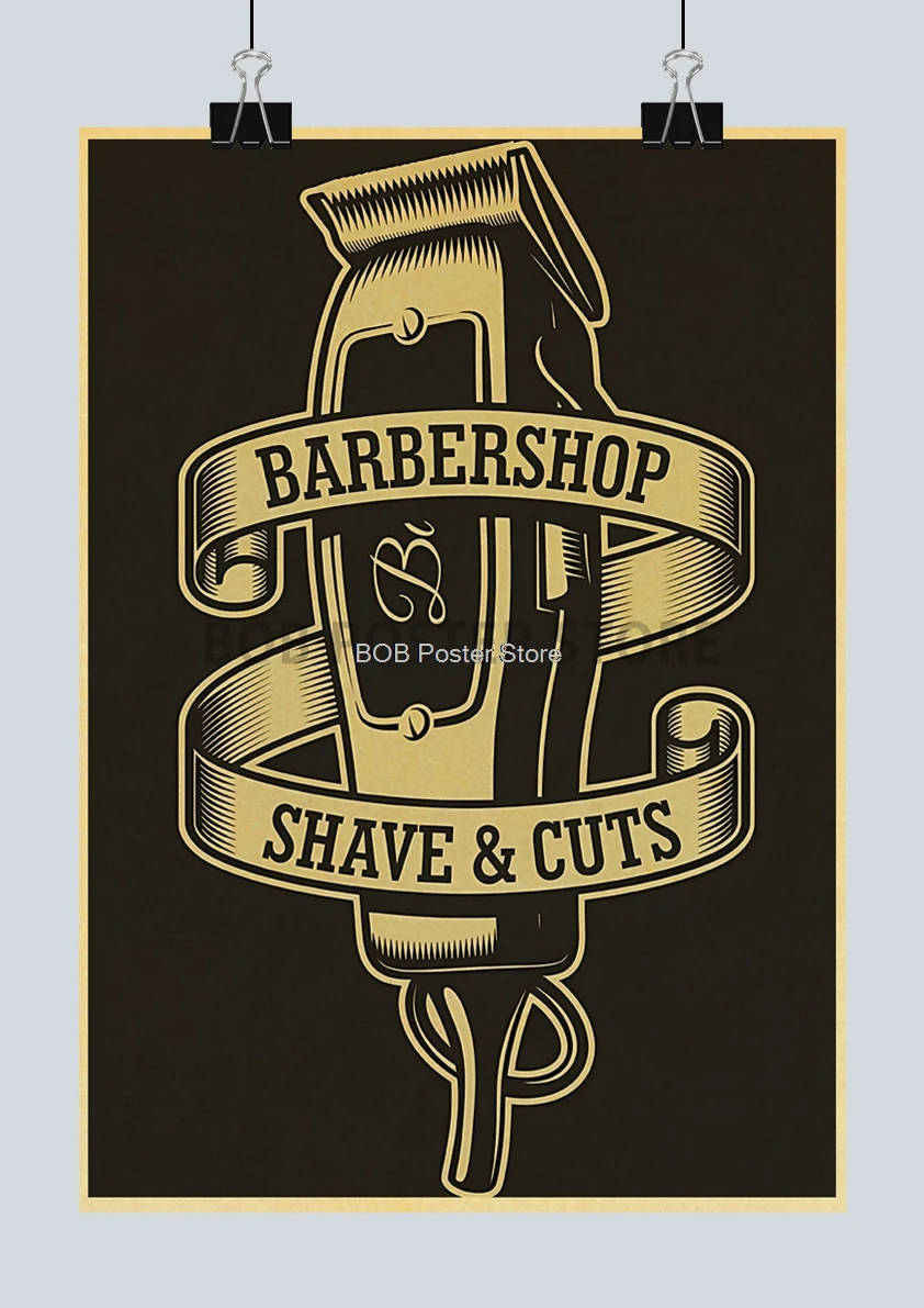 

Рекламный плакат для парикмахерской Lanxihaibao