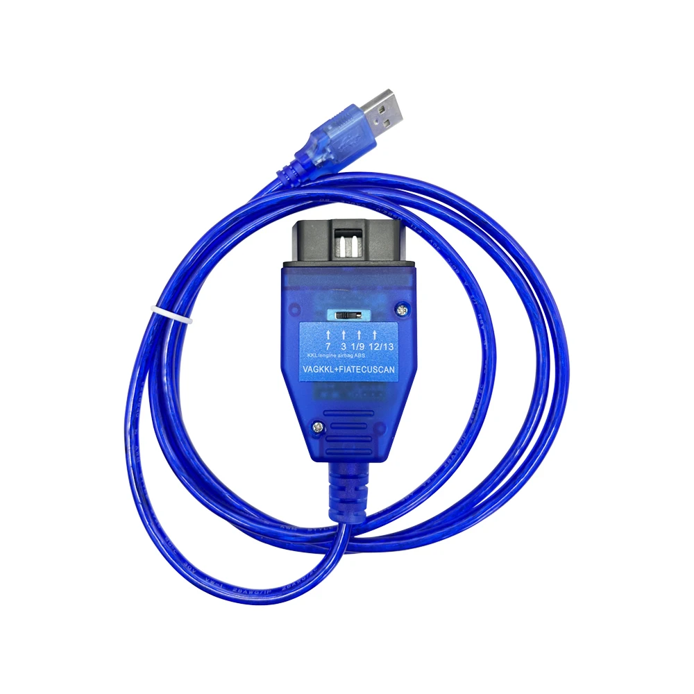 Фото Для VAG409 kkl Switched версии с чипом FT232RL, интерфейс USB-сканера OBD2 для VW / Audi / Seat / Skoda, для инструмента сканирования ЭБУ Fiat. №5