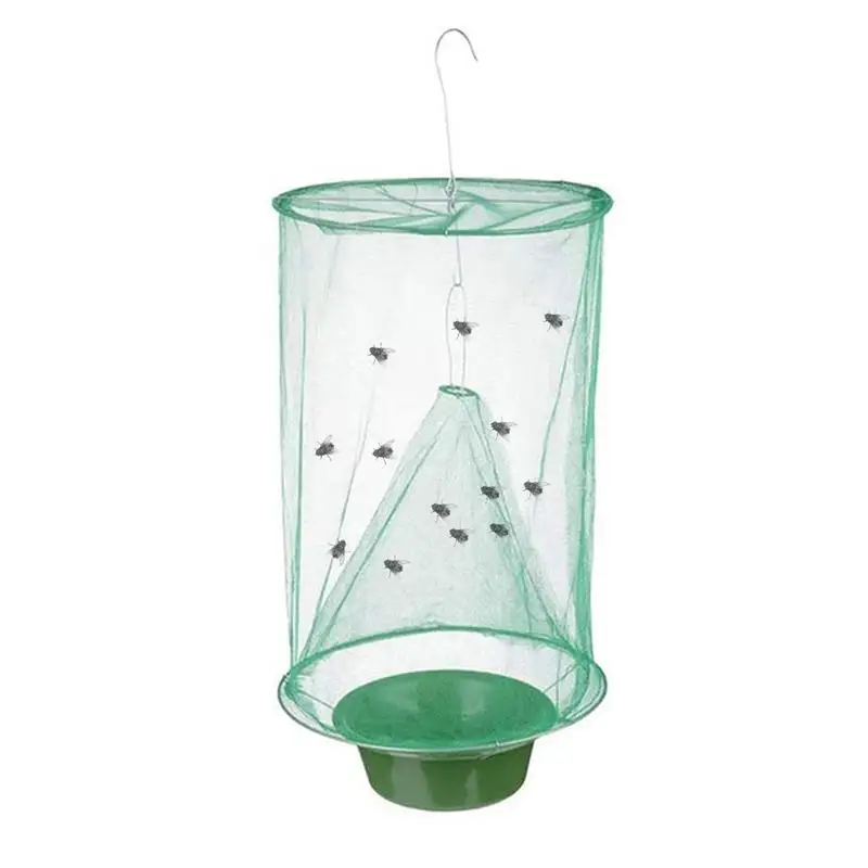 

Уличная ловушка для мух, 4 упаковки, многоразовые ловушки для мух на ранчо