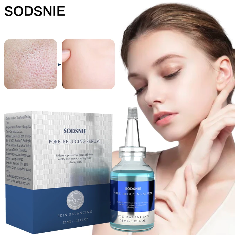 

Pore-Reducing Serum Moisturizing Repairing Firming Pores Facial Skin Care Oil Control Whitening Elastic Anti-Drying Beauty 32ml