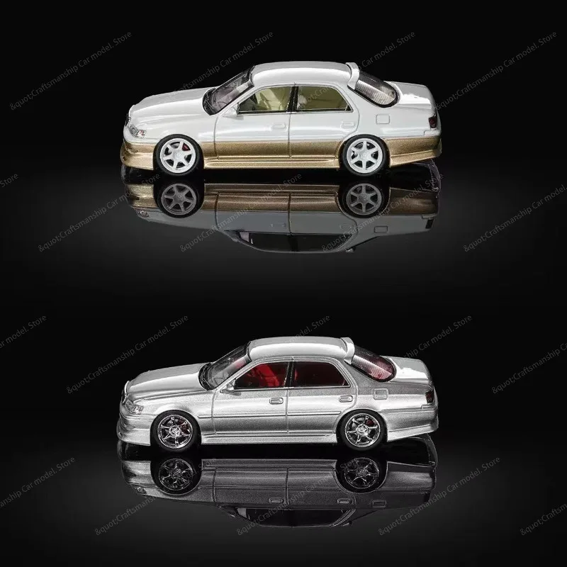 Фото В наличии: MORTAL 1:64 Коллекционная модель автомобиля Toyota CRESTA JZX100 из сплава, имитационная модель, коллекционный сувенир. №5