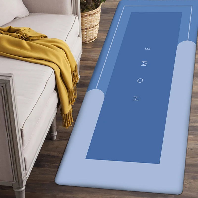 

Carpets for Floor Rugs Kitchen Carpet Fabric Mat Mats Runner Bath Modern Long Traditional Washable Light Flower Nordic Coffee 3d