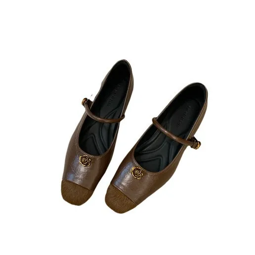 Женская обувь увеличения роста оксфорды на платформе с квадратным носком