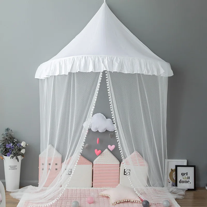 Детские палатки Teepee дети играют дом надувной замок хлопковая Складная навесная