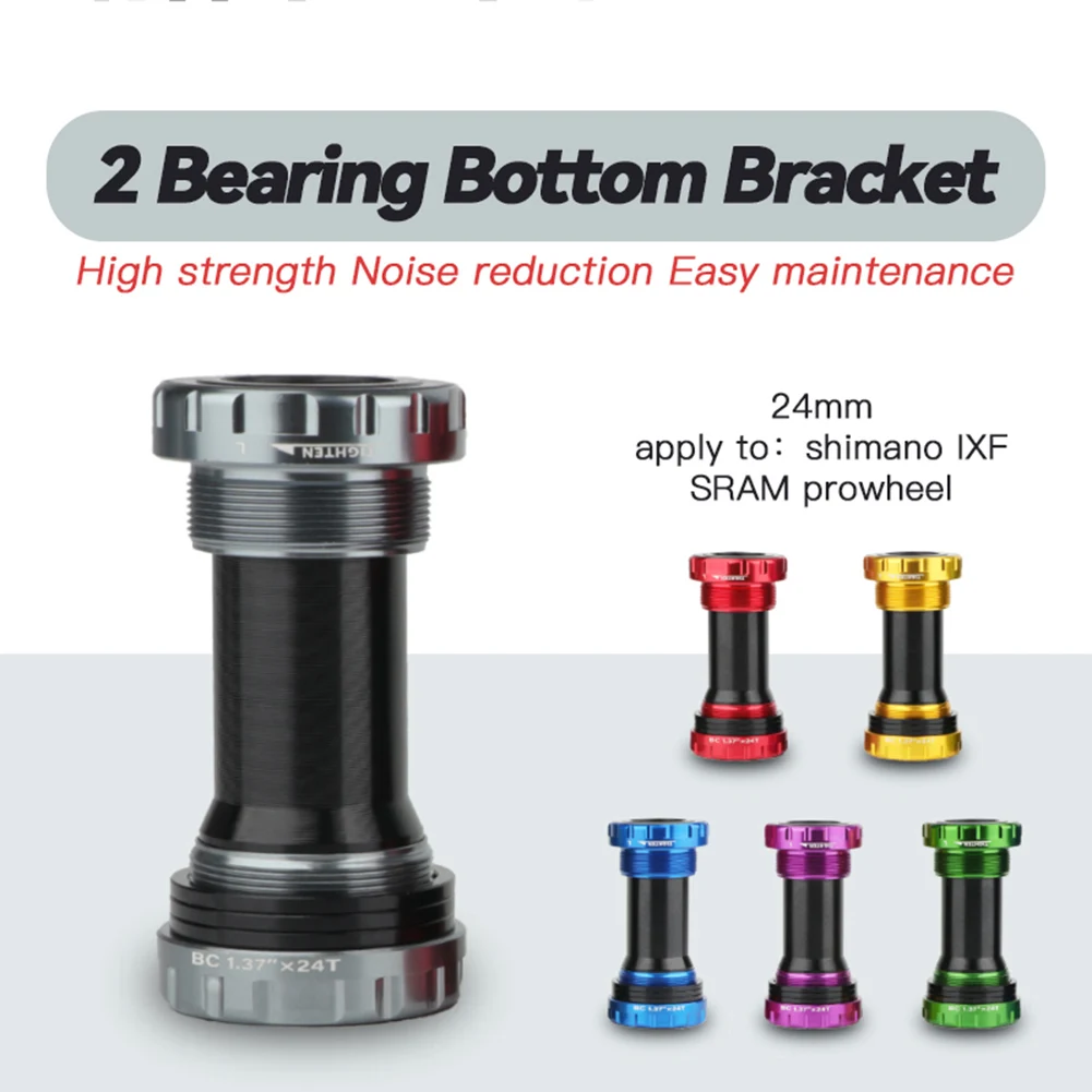 2022 Bicycle Bottom Bracket Hollowtech Carriage Central Movement Mtb BB68 for Mountain Bike Crank Integrated Crankset Cycling