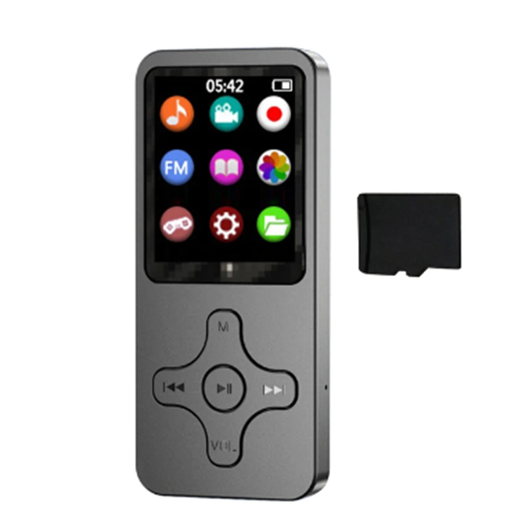 

Mini Mp3 Mp4 Player 1.8 Inch Lcd Screen Bluetooth Speaker Hifi Music Player Walkman with Fm Radio Recording 32g