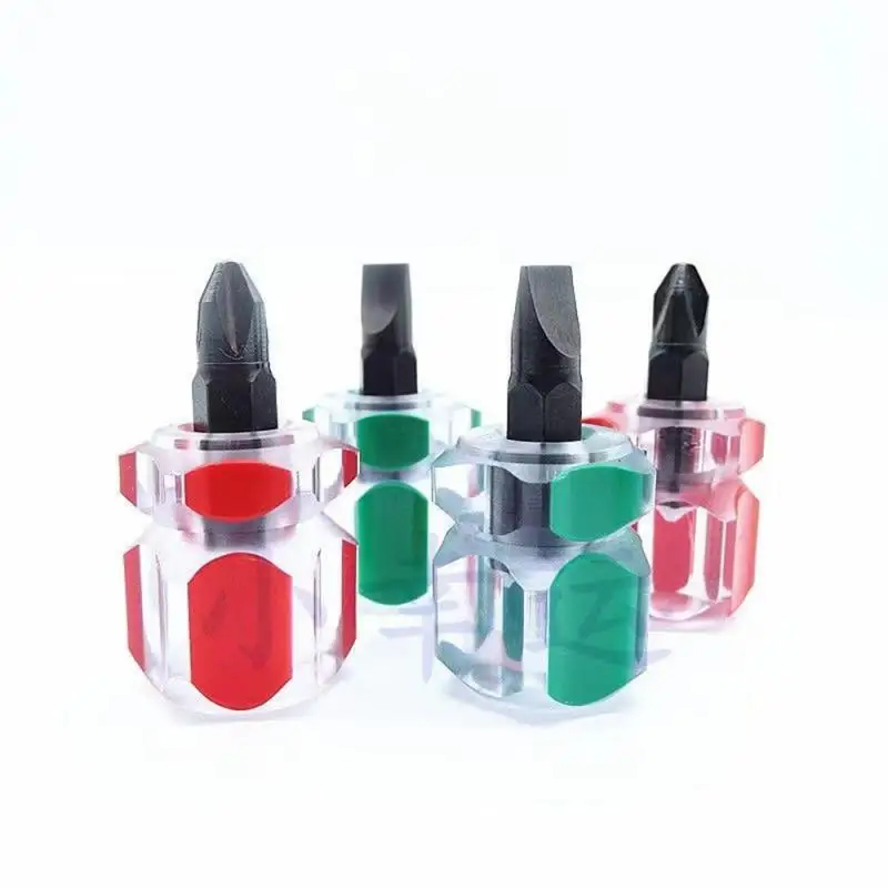 

Precision Car Repair New Screwdriver Kit Set Mini Small Portable Radish Head Screw Driver Transparent Handle Repair Hand Tools