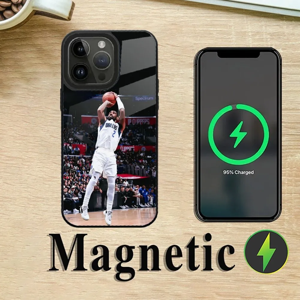 K-Kyrie L-Irving чехол для телефона iPhone 15 14 13 12 11 Plus Pro Max Mini Magsafe Магнитная Беспроводная