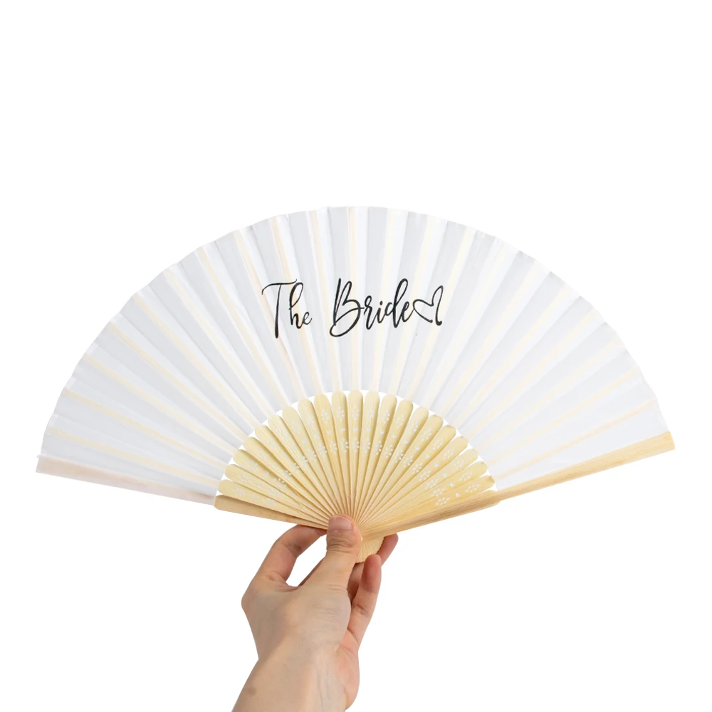 1/7 шт. ручной веер для подружки невесты складной бумажный товары девичника