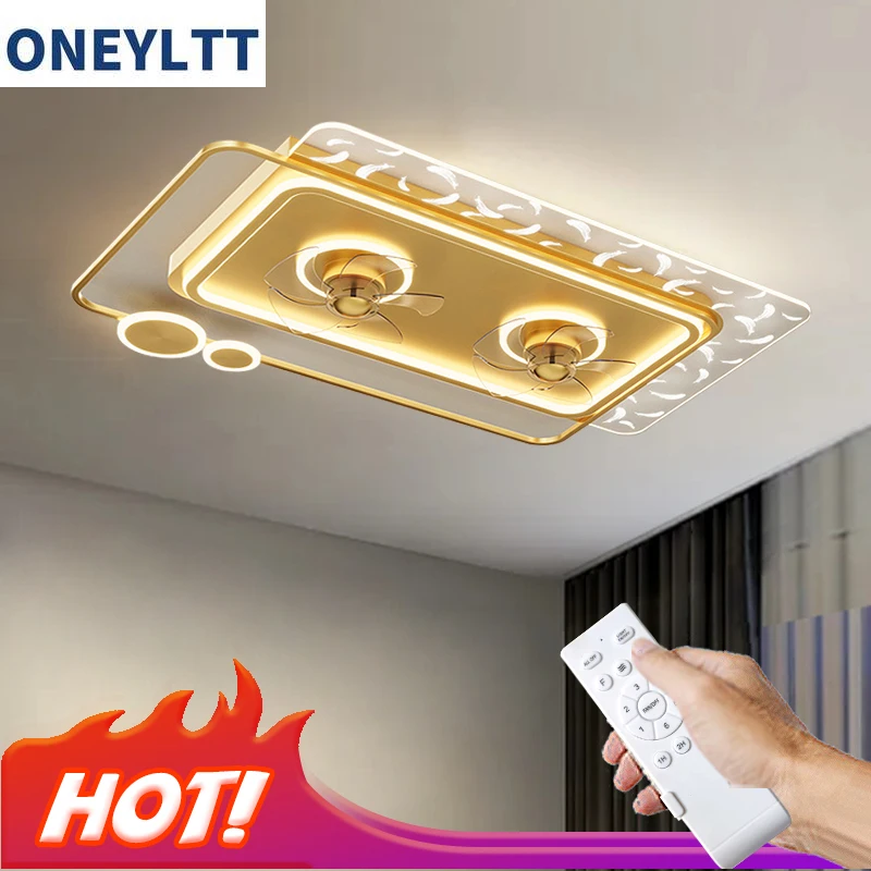 

Living room decoration bedroom decor led ceiling fans with lights remote control dining room ceiling fan light indoor lighting