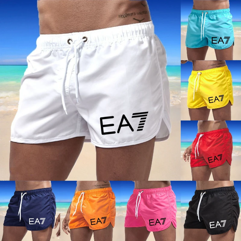 

Men's Beach Shorts Swimming Trunk Pants Sport Running Short Pants Quick-drying Movement Surfing Shorts Swimwear for Male