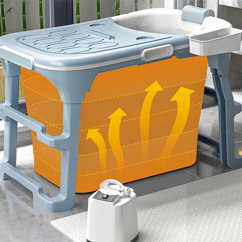 Большая комнатная ванна для взрослых Минималистичная Роскошная движущаяся