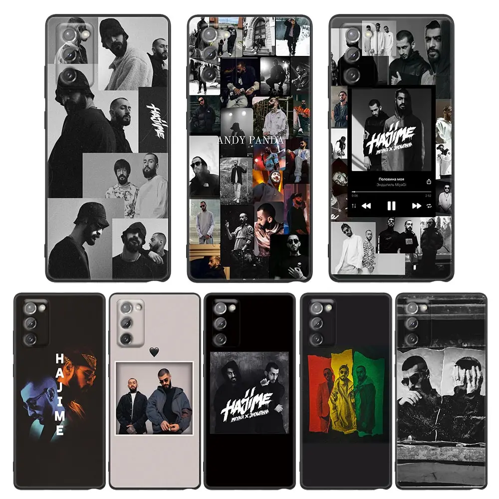 

Phone Case for Samsung Note 20 9 10 8 5G M11 M12 M30s M32 M21 M51 F41 F62 M11 Case Cover Singer Hajime MiyaGi Andy Panda
