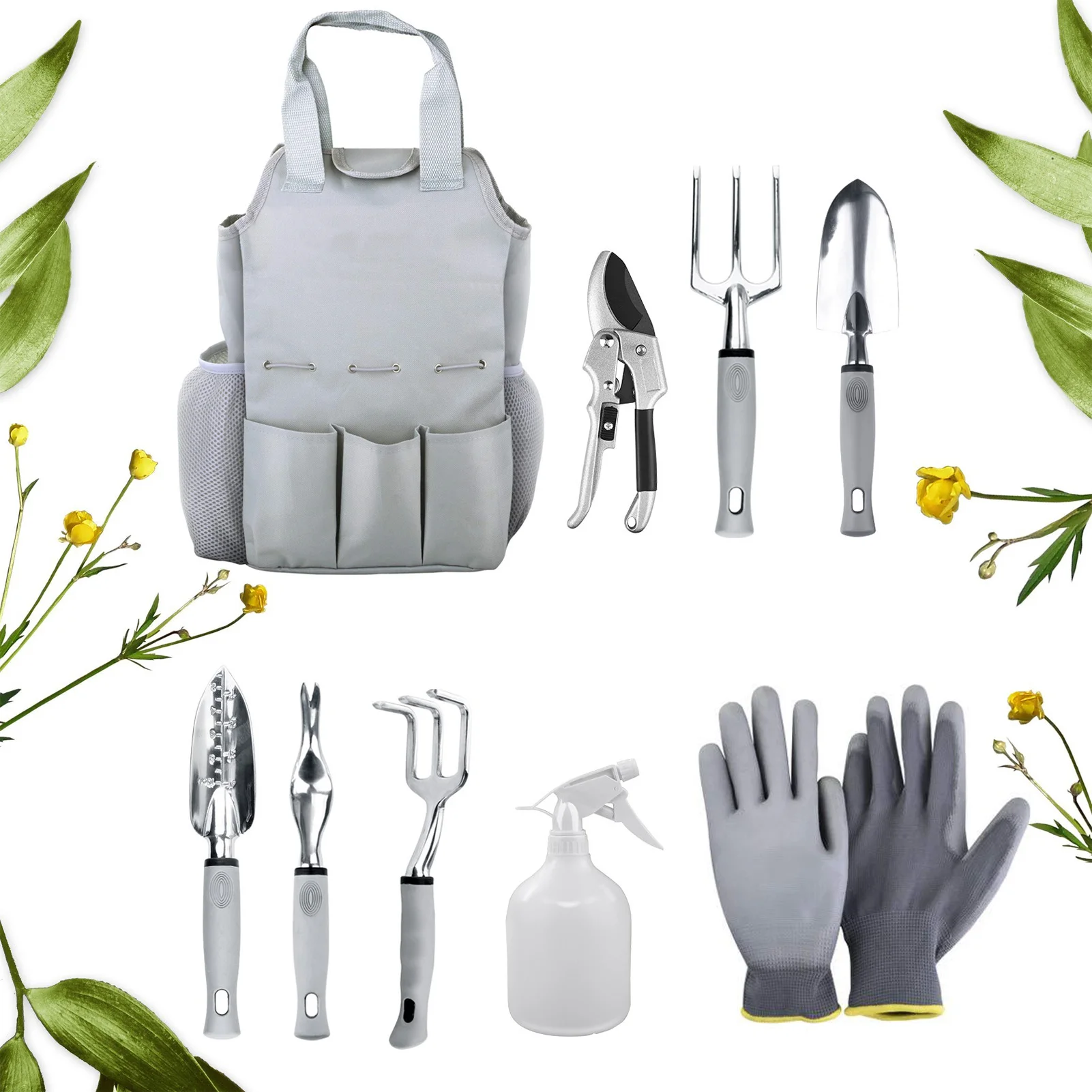 

Garden Tool Set Garden Tool Set With Non-Slip Handles For Using Outdoors Garden Tool Set Gift For Family Friends And Neighbors
