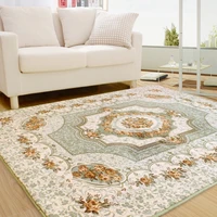 persian style print carpet bedroom living room non slip rugs blanket anti fouling household absorbent floor mat large area full