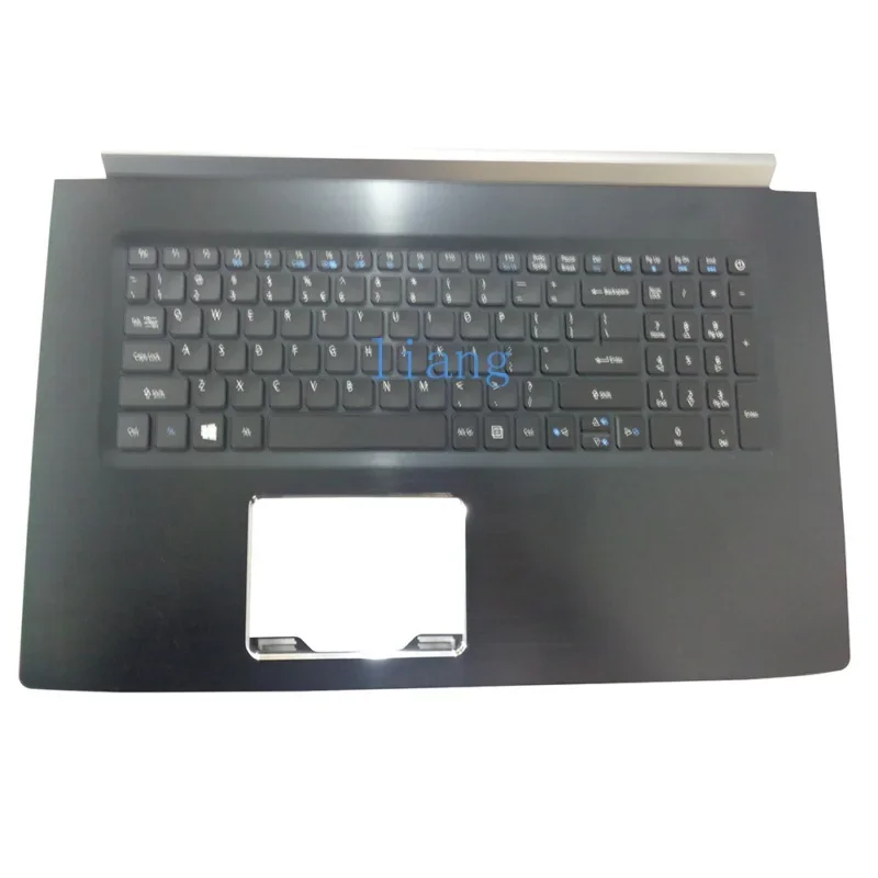 ДЛЯ Acer Aspire A717-71G (NX.GPGAA.001) Подставка для рук с клавиатурой подсветкой 6B.GPGN2.001