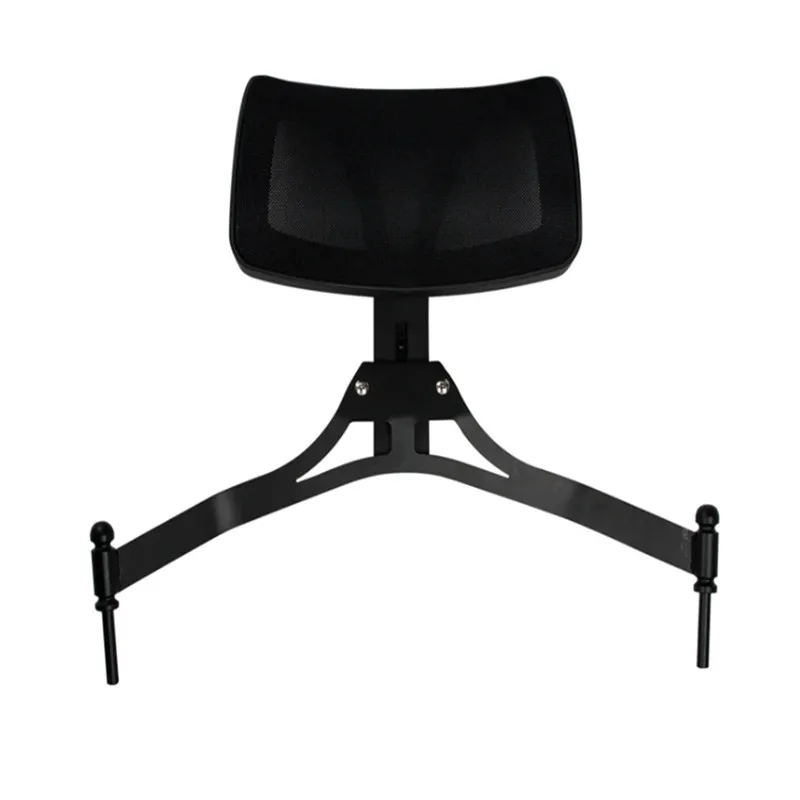 

Aluminum Director Makeup Chair Office Headrest Portable Professional Artist Lightweight In Black Color Furnitures HY50CT