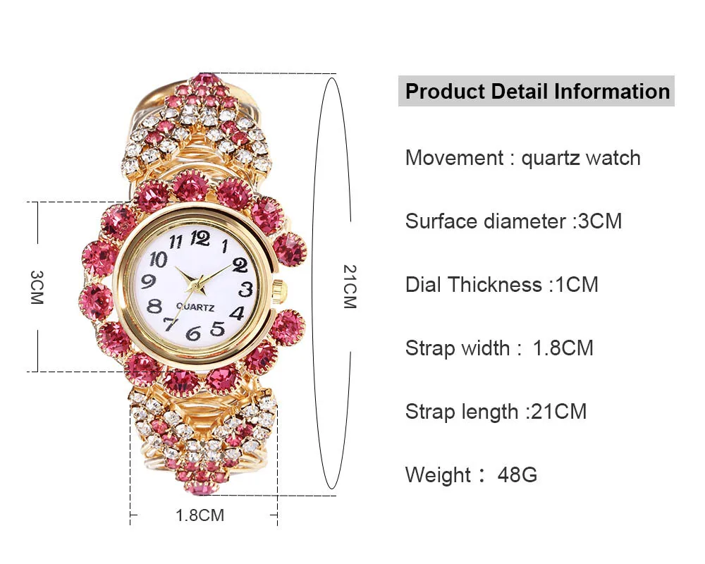 New Hot Selling Waterproof High Strength Coated Ultra Thin Dial For Women's Quartz Watch Used For Engagement And Holiday Gifts