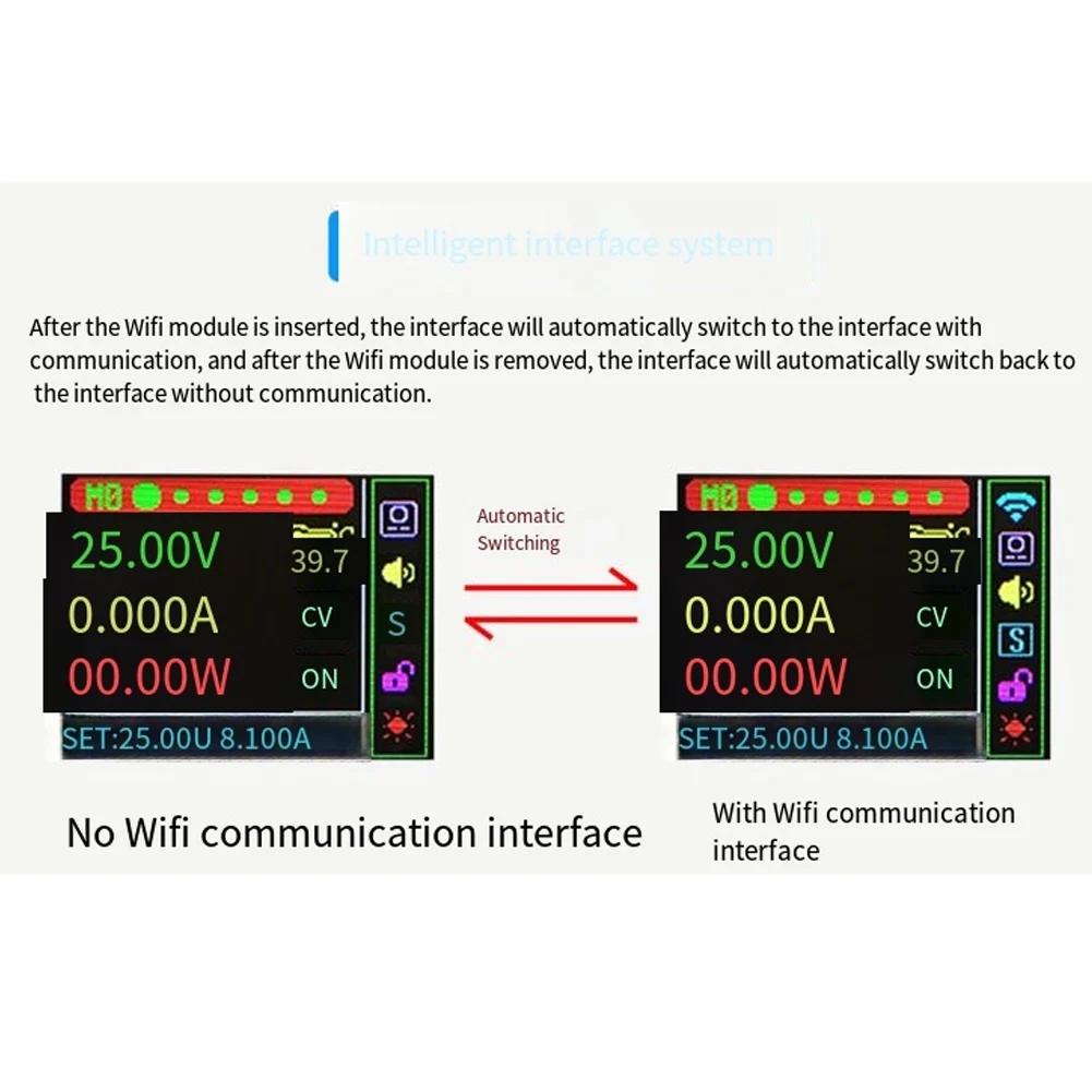 Регулируемый источник питания постоянного тока XY5008 с ЧПУ понижающий модуль CV CC 50