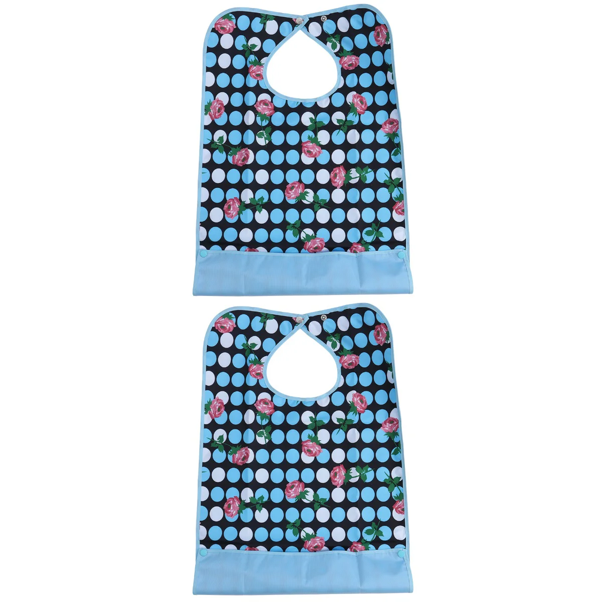 

Bibs Adult Eating Elderly Washable Protector Mealtime Clothing Bib Waterproofreusable Protectors Crumb Catcher Feeding Cloth
