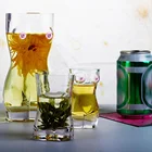 Креативная стеклянная чашка в форме тела, чашка для виски, вина, пива, пива для привлекательных женщин и мужчин