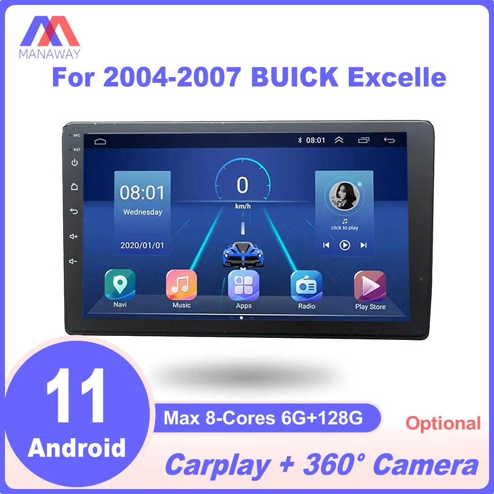 

9 Inch Android Player For 2004-2007 BUICK Excelle DSP CarPlay Car Radio Stereo Multimedia Video MP5 Navigation GPS 2Din