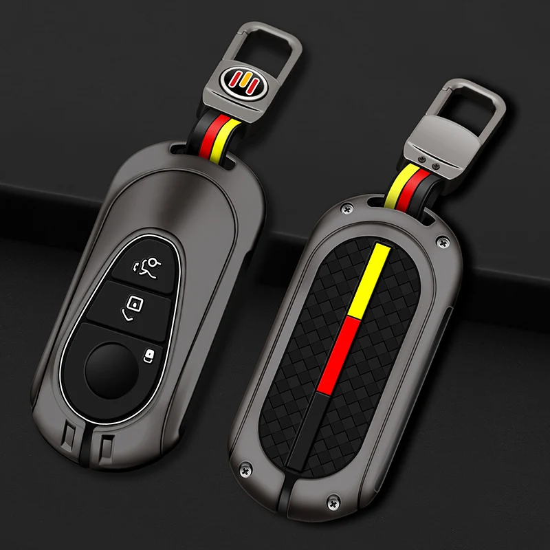 

Alloy Car Remote Key Case Cover Shell For Mercedes Benz C E Class W223 W206 C260 C300 S450 S500 S400 Protector Holder Keyless