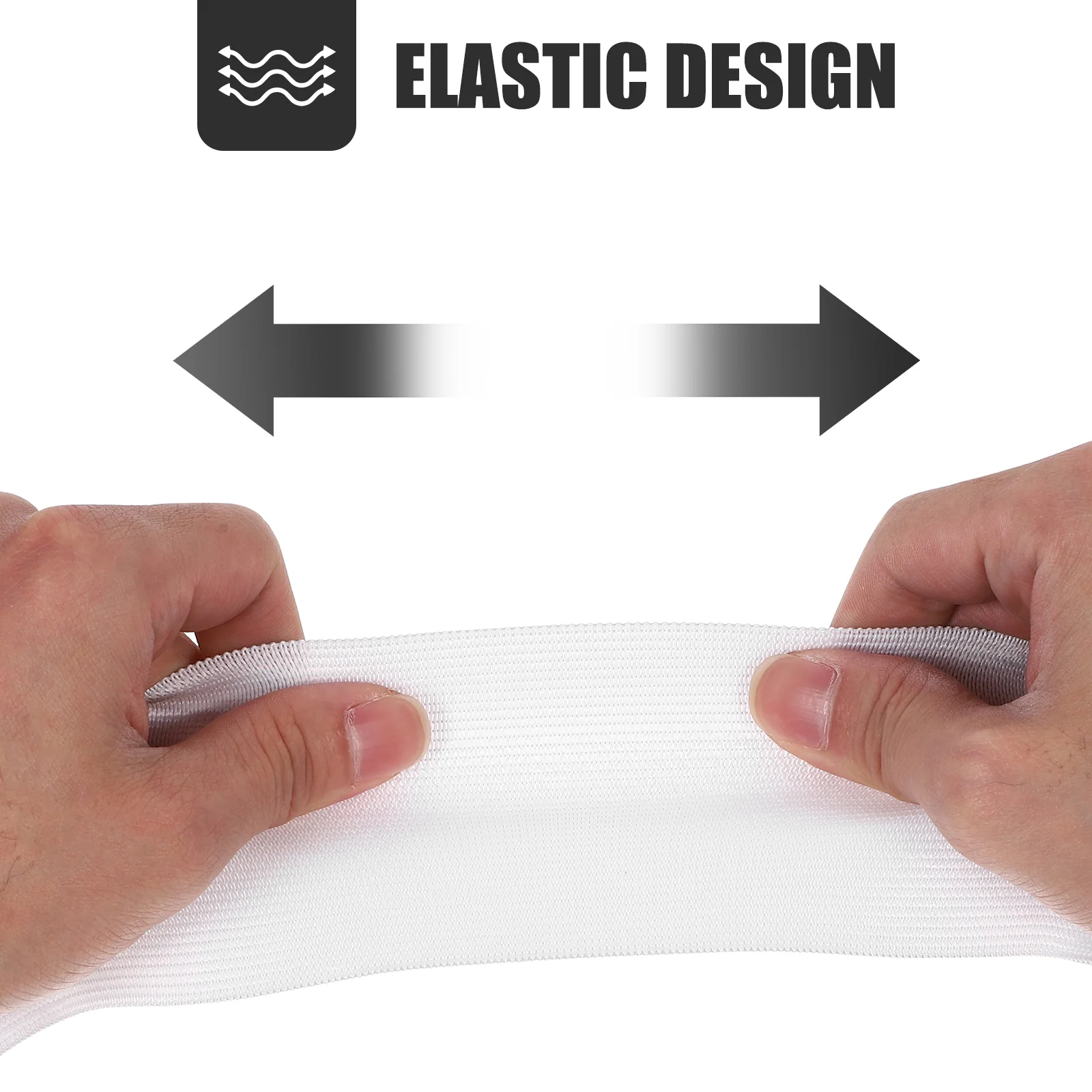 4 шт. капитанская белая повязка на руку футбольная траурная многофункциональная