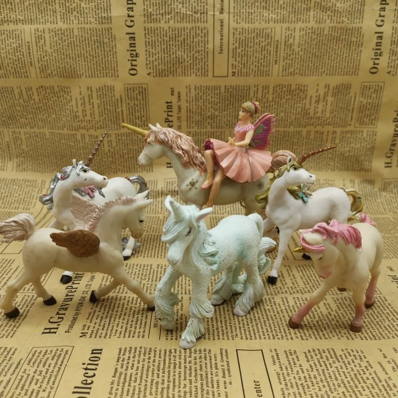 

PAPO Figure Spirit Chronicles Doll Horse Model Ornament Accessories Pretend Play Children Collection Toy