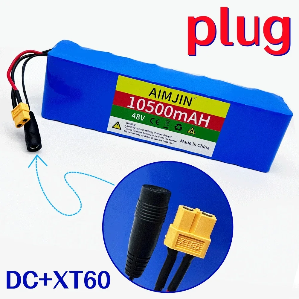 Новый литий-ионный перезаряжаемый аккумулятор для велосипеда 48 В 10500 мАч 20000 Вт