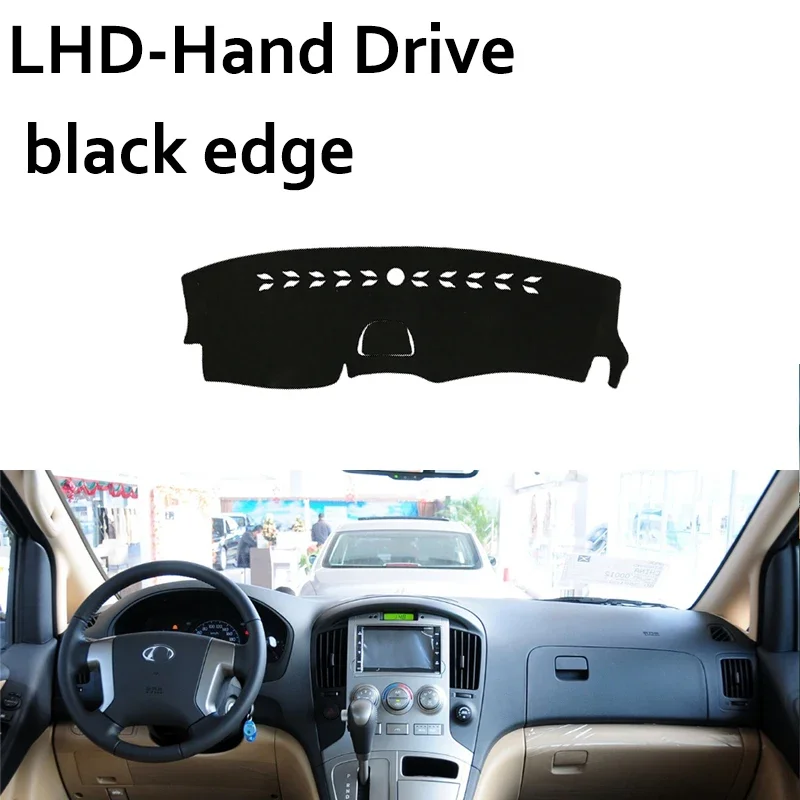 

Противоскользящий коврик для приборной панели, Накладка для Hyundai Grand Starex Royale i800 H-1 H300 2007 ~ 19, внутренние противоскользящие автомобильные аксессуары