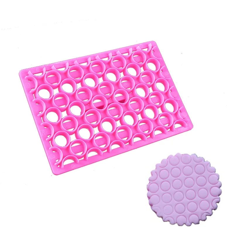 Форма пластиковая для выпечки торта шоколада помадки печенья украшение тиснения