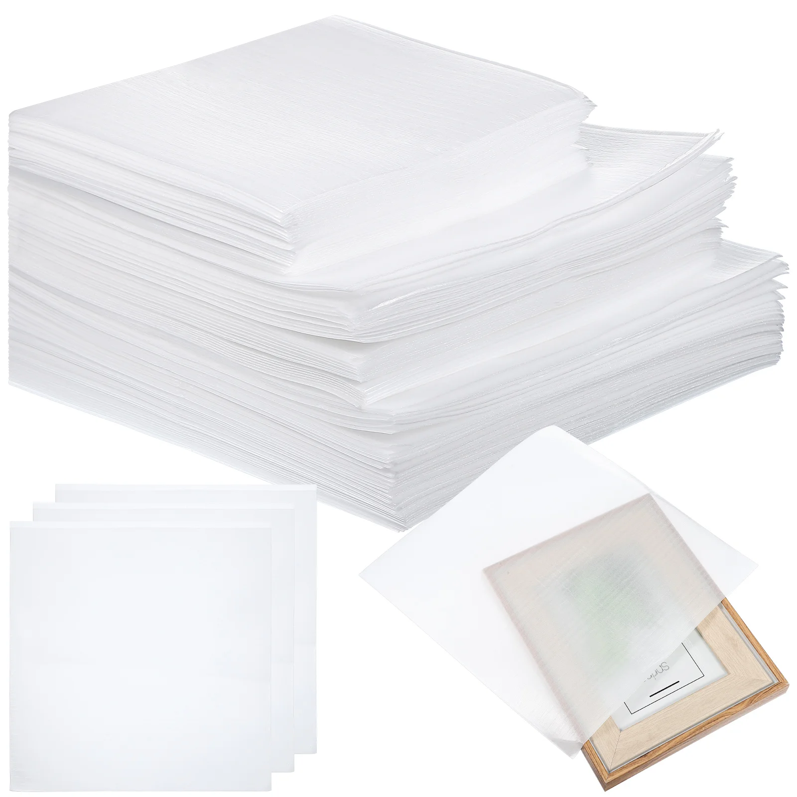 

120 Pcs Foam Pouches Foam Packing Foam Sheets Packing Foam Cushion Pouches Dish Packing Kit