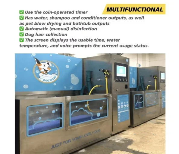 Новая изобретающая станция для мытья собак и кошек самообслуживания портативная