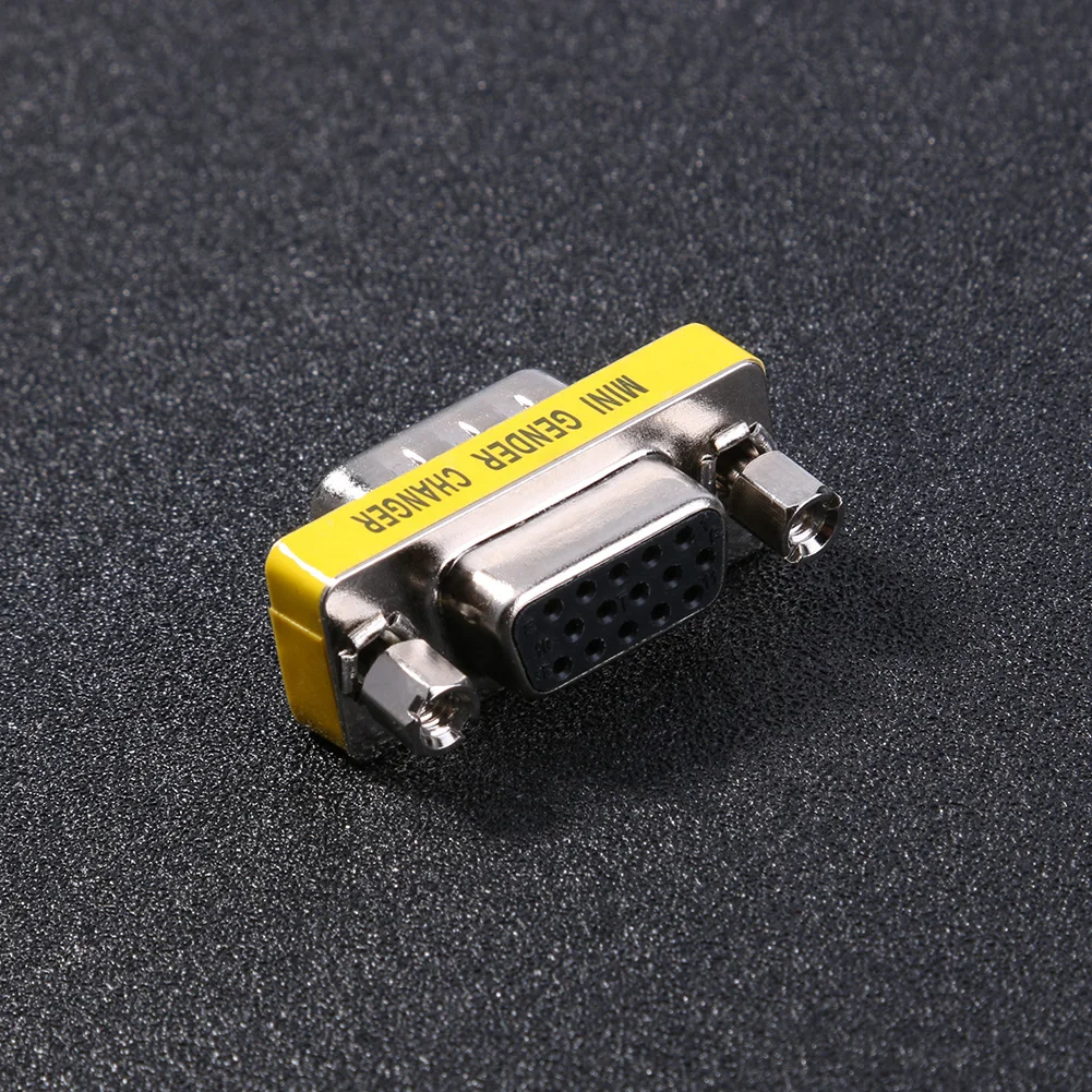 

2 шт. VGA15 контактный адаптер CE Compass M/F штекер-гнездо переходник Соединительный адаптер никелированный штекер компьютерные запасные части