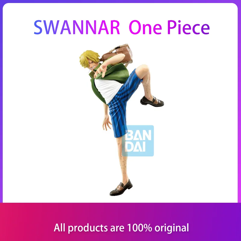 

Оригинальная оригинальная Оригинальная фигурка SWANNAR из Нового театра ограниченная награда Sanji Ichiban ПВХ экшн-фигурка модель игрушки коллекц...