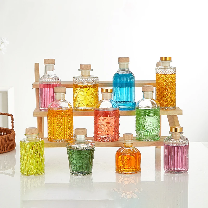 Прозрачный Деревянный Штопор С Прозрачным Стеклянным Украшением. Миниатюрная