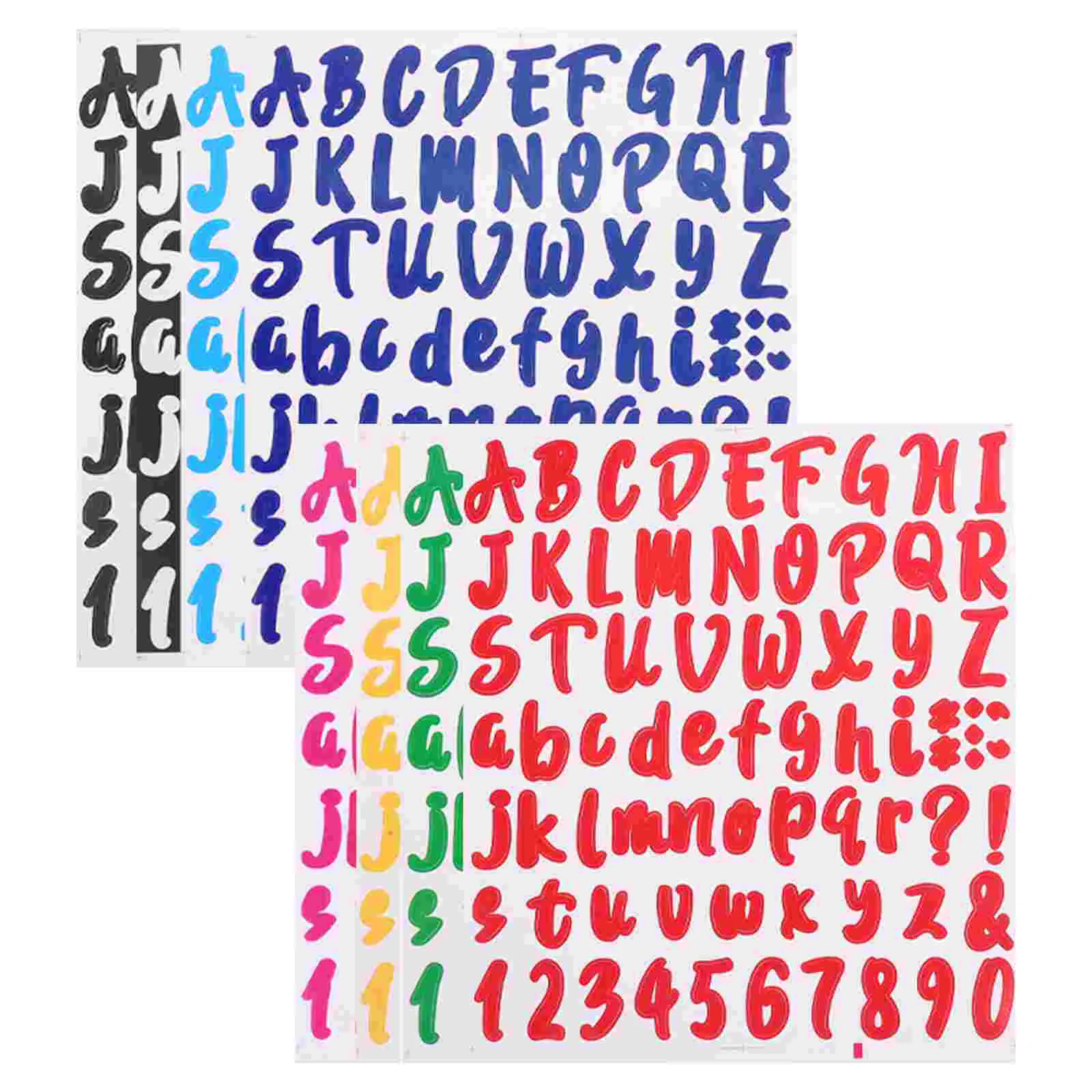 

Stickers Mailbox Letter Letters Adhesive Sticker Vinyl Lettering Numbers Number Decals Alphabet Colored Diy Address Sticky