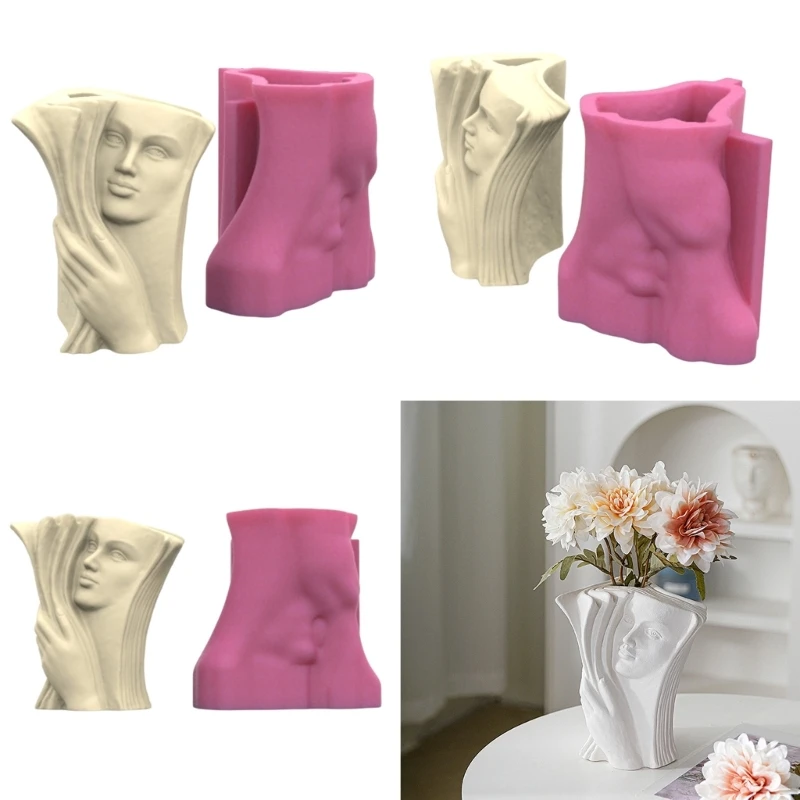 95AB Многоцелевая ваза для лица силиконовая форма универсальный литой набор из