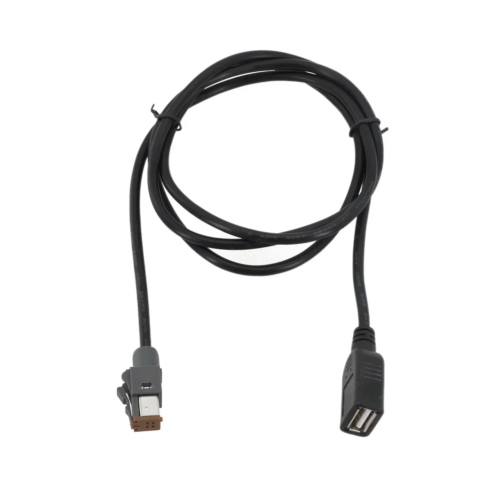 Автомобильный Aux Audio Input Media Data Wire Plug к USB-адаптеру Conector для Outback