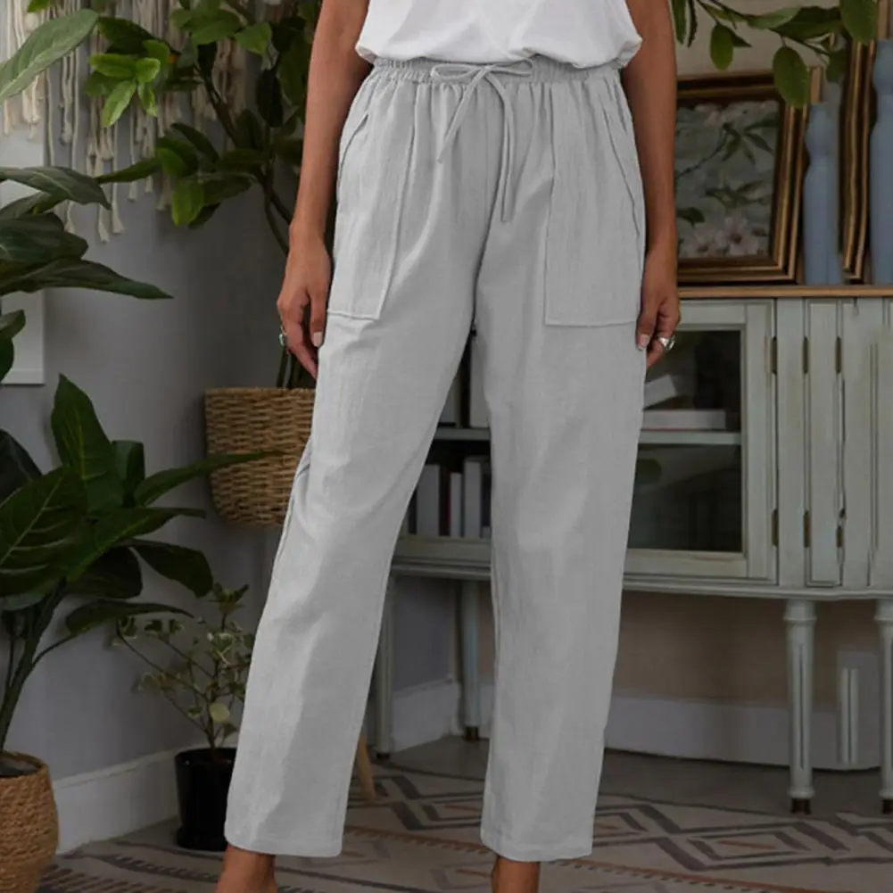 

Classic Long Pants Mid Rise All-matched Comfy Loose Long Sport Pants