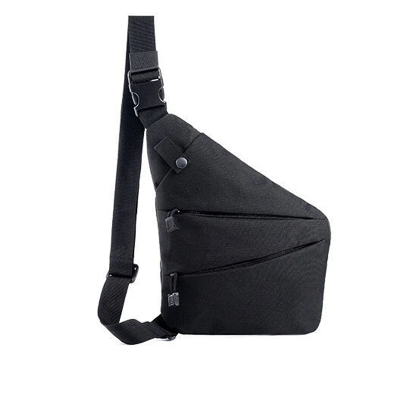 

Layered Pockets Crossbody Shoulder Bag Zipper Casual Travel Messenger Pack Shoulder Sling Working Bag Casual Daypack