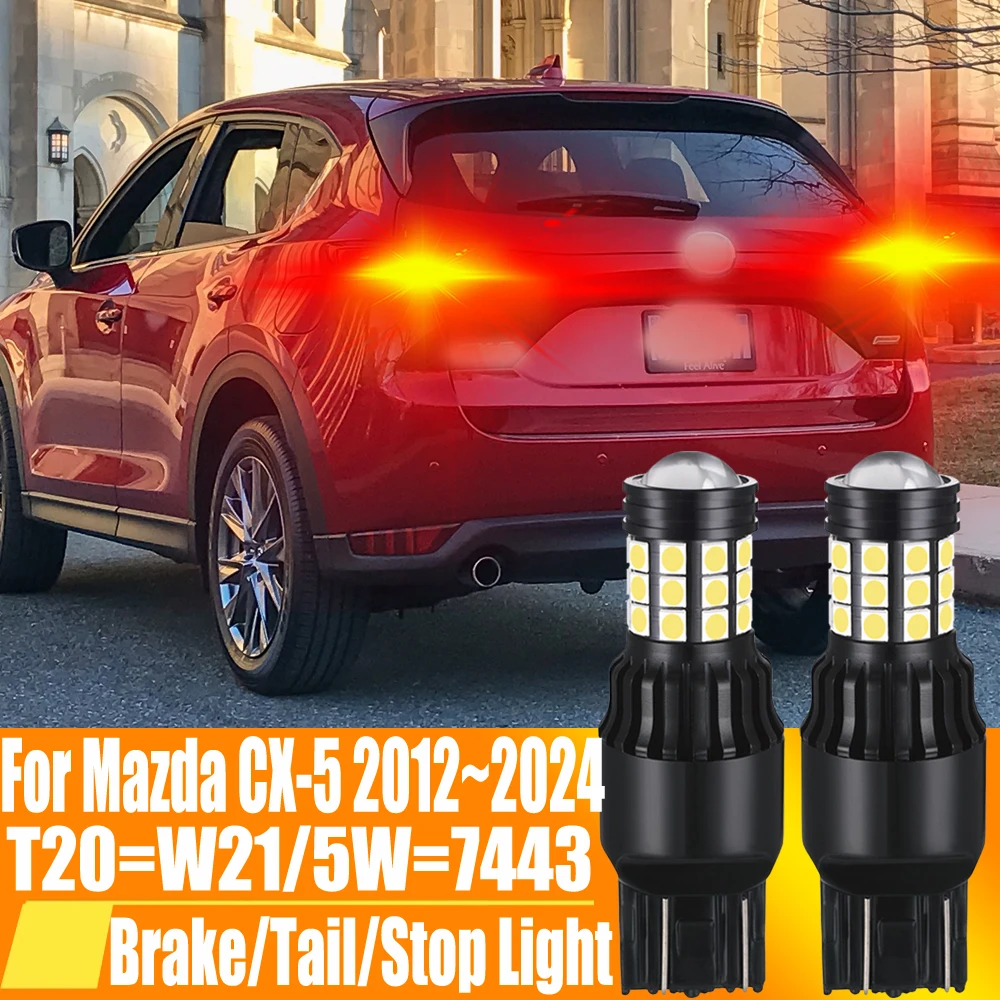 2 шт. задняя фонарь тормозной лампы T20 W21/5W 7443 W21W 580 7440