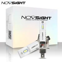 novsight led fog lamp h11 h8 h9 h7 h3 h1 fog light bulbs car headlight 9005 hb3 9006 hb4 2000lm 6000k 60w headlamp 2pcs