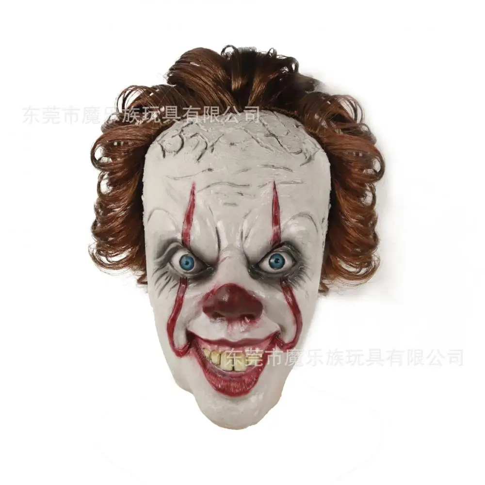 Новинка Pennywise маска клоуна Stephen King's It глава две маски Косплей Шлем реквизит |