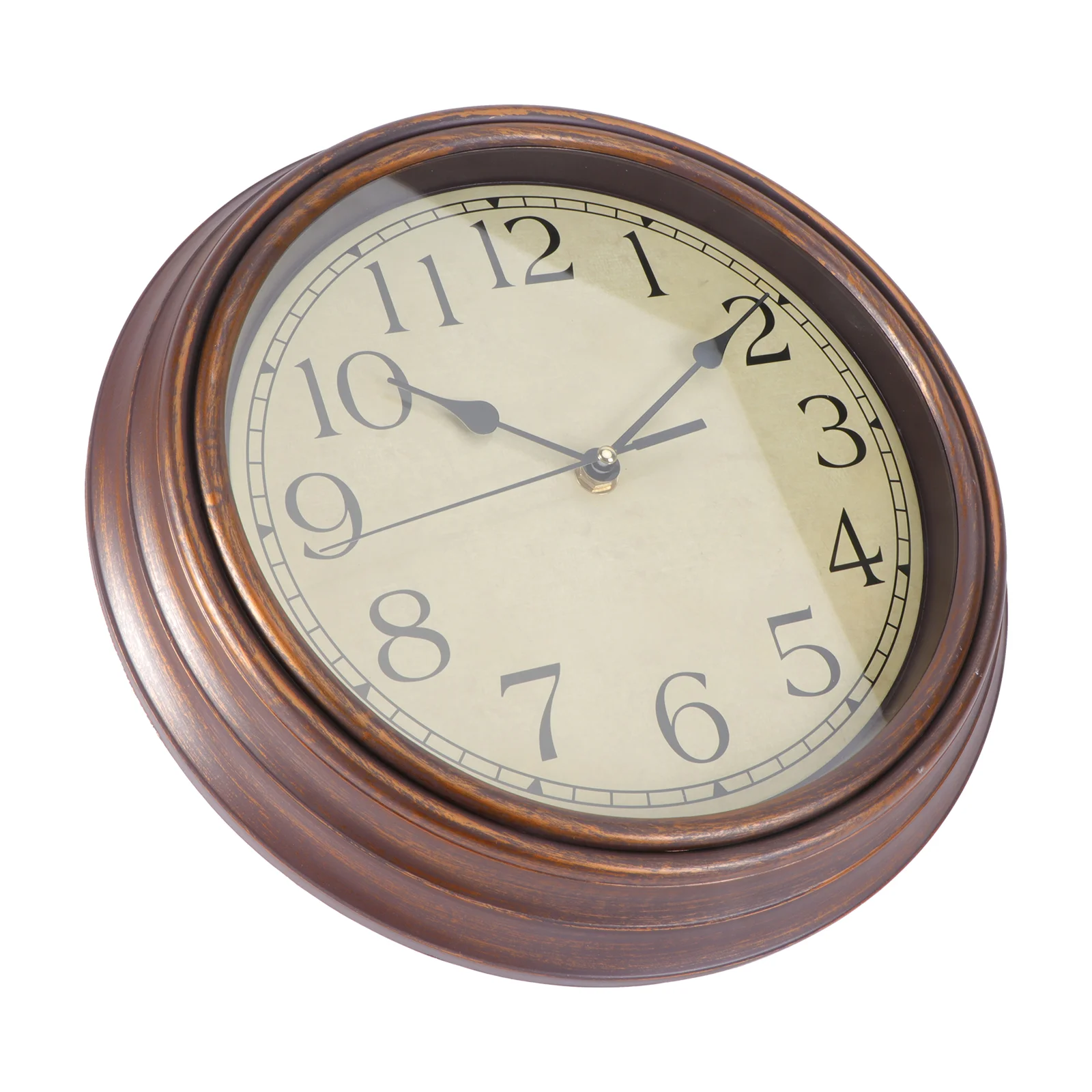 

12 Inch Clock Retro Wall European Style Decorative Clocks Modern Vintage Rustic