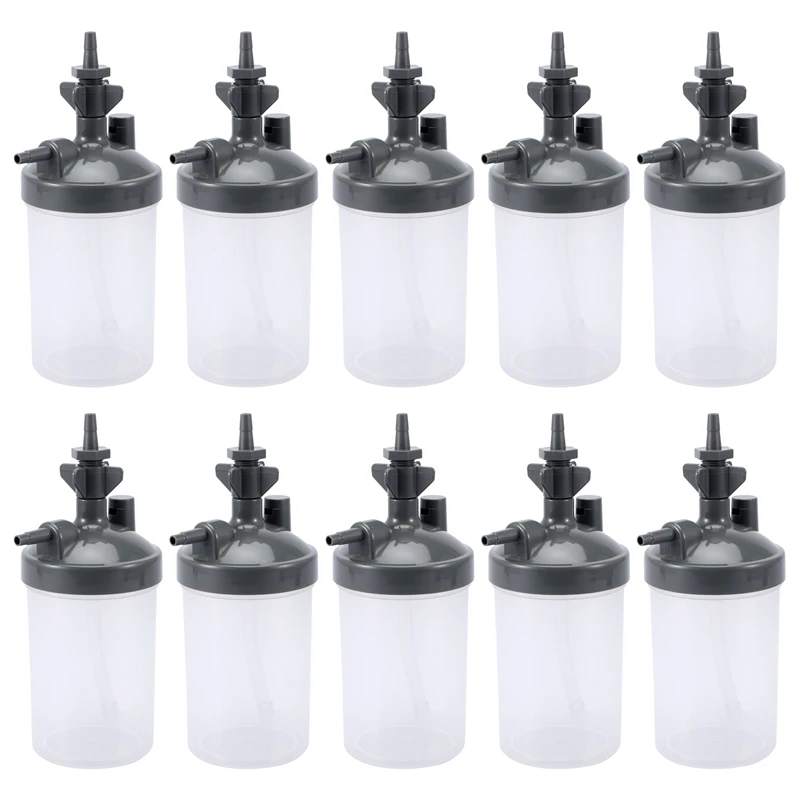 

10X Water Bottle Humidifier For Oxygen Concentrator Humidifier Oxygen Concentrator Bottles Cup Oxygen Generator