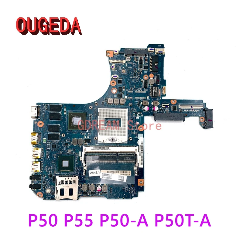 Материнская плата OUGEDA H000057700 для ноутбука Toshiba Satellite P50 P55 стандартная материнская