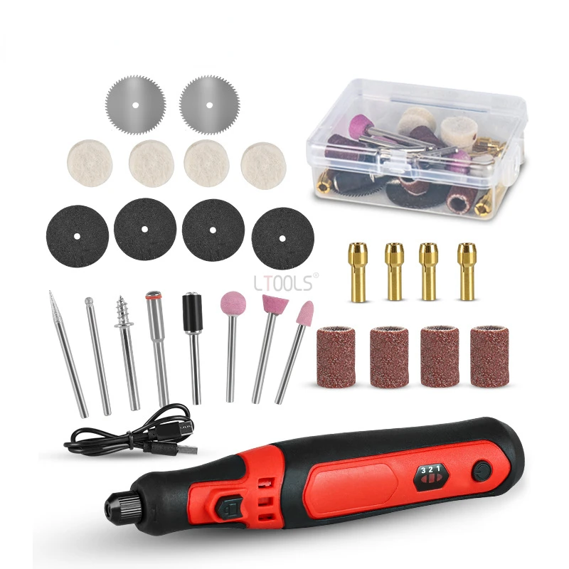 

Мини-шлифовальный станок, электрическая дрель, шлифовальный станок, перезаряжаемая Съемная батарея, гравировка, деревообработка, DIY электроинструмент для шлифовки/полировки